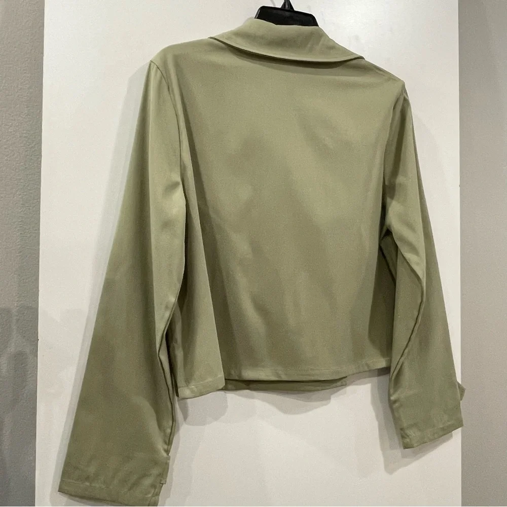 Shein, Sage Green Trench, Size 6